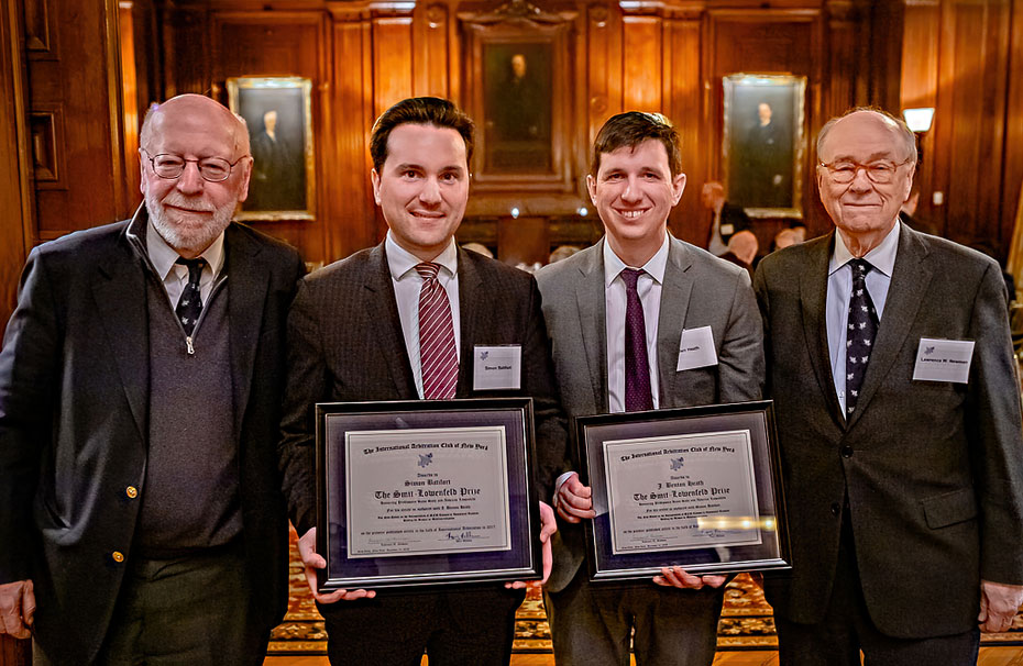 Photo of The Eighth Annual Smit‑Lowenfeld Prize