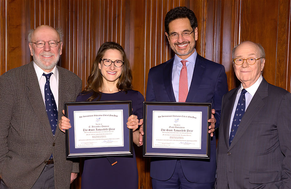 Seventh Annual Smit-Lowenfeld Prize and Gala Dinner