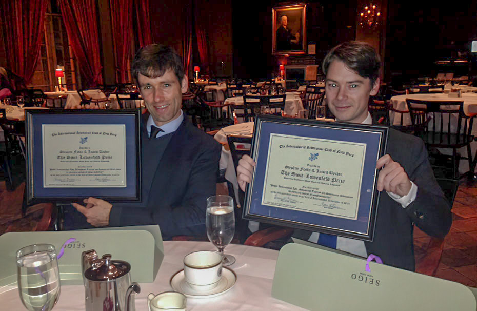 Stephen Fietta (left) and James Upcher (right)